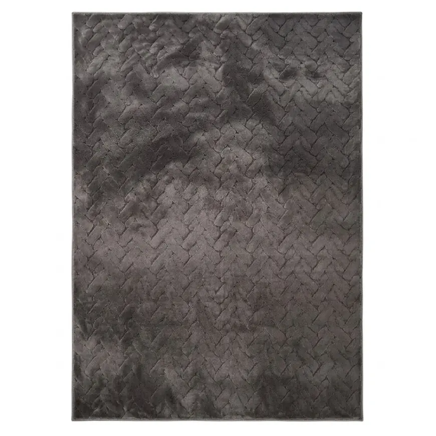 Koberec Klara Rabbit Fur 1,6/2,3 An2647.3 D.Grey