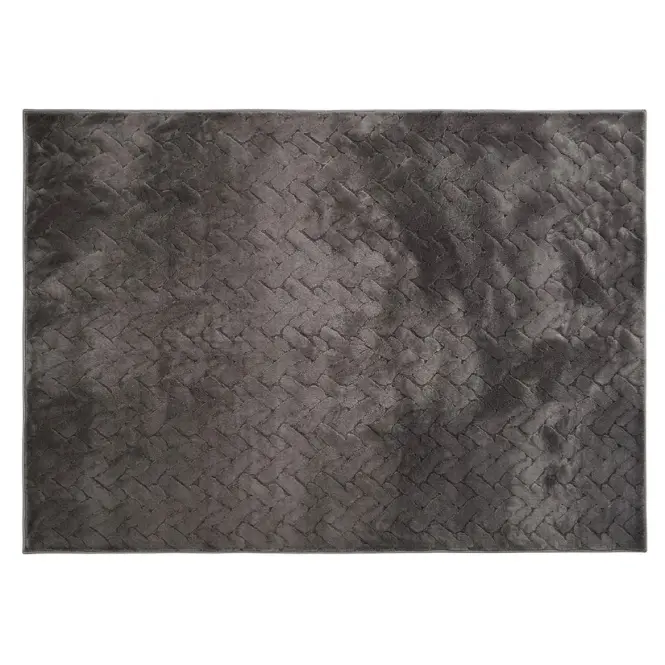 Koberec Klara Rabbit Fur 1,6/2,3 An2647.3 D.Grey