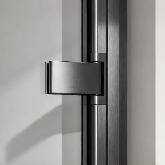 Sprchový kút Maja 90x90x190 gun metal,4