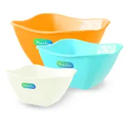 Miska Funky 26x26cm – 4.5l modrá 19423