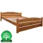 Posteľ  T2 Torsten 160x200 Dub
