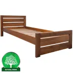 Posteľ  Oliwia 90x200 Drevo Buk Wyb. Dub