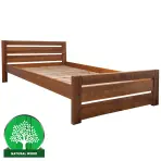 Posteľ  Oliwia 120x200 Drevo Buk Wyb. Dub