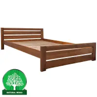 Posteľ  Oliwia 160x200 Drevo Buk Wyb. Dub