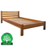 Posteľ  Ewa 120x200 Drevo Buk Wyb. Jeľša