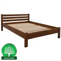 Posteľ  Ewa 180x200 Drevo Buk Wyb. Dub