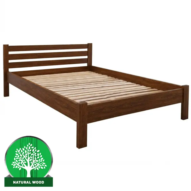 Posteľ  Ewa 180x200 Drevo Buk Wyb. Dub