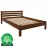 Posteľ  Ewa 180x200 Drevo Buk Wyb. Dub