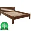 Posteľ  Ewa 180x200 Drevo Buk Wyb. Dub