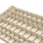 Plastový regál so 4 policami 132x60x30 écru,3