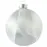 Sada 8 sklenených guliek 7cm – biely Ice 9140544
