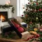 Sklenený špic na vianočný stromček 31cm – mix červená 9170224,9