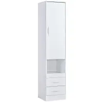 Regál Perfect 50 Biela/Biela