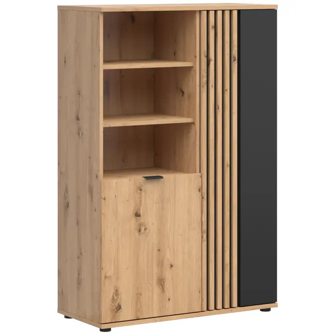 Regál Vabres Artisan/Čierna 2d