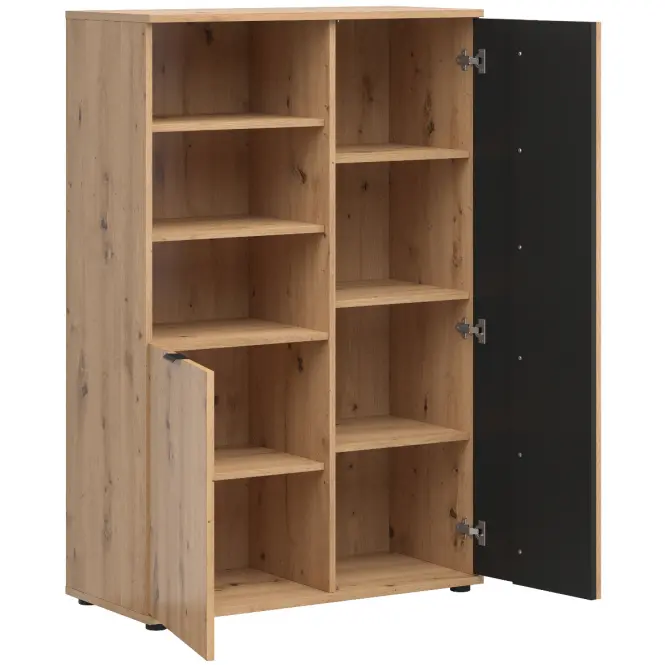 Regál Vabres Artisan/Čierna 2d