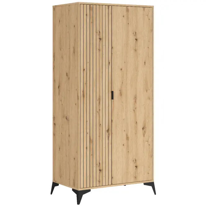 Skriňa Lamea 90 Cm – Artisan, Lamela, Dvojdverový