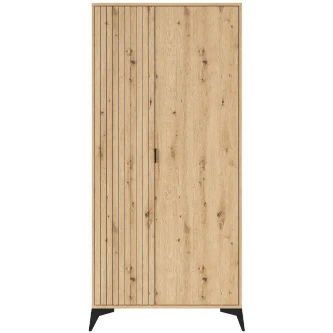 Skriňa Lamea 90 Cm – Artisan, Lamela, Dvojdverový
