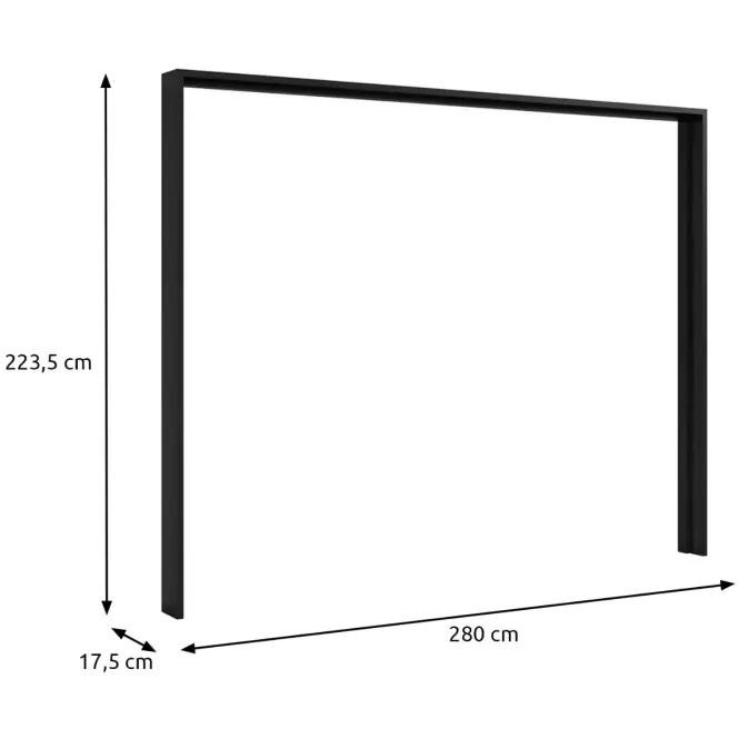 Pás Okolo Skrine Kassel D.Monstery 280 Cm
