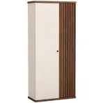Skriňa Cali C-1 86,4cm – Kašmír/Orech, Lamely, Dvojdverový