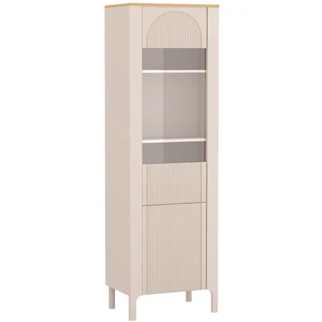 Vitrína Marbella Ma4 59,6cm – Kašmír, Dvojdverový
