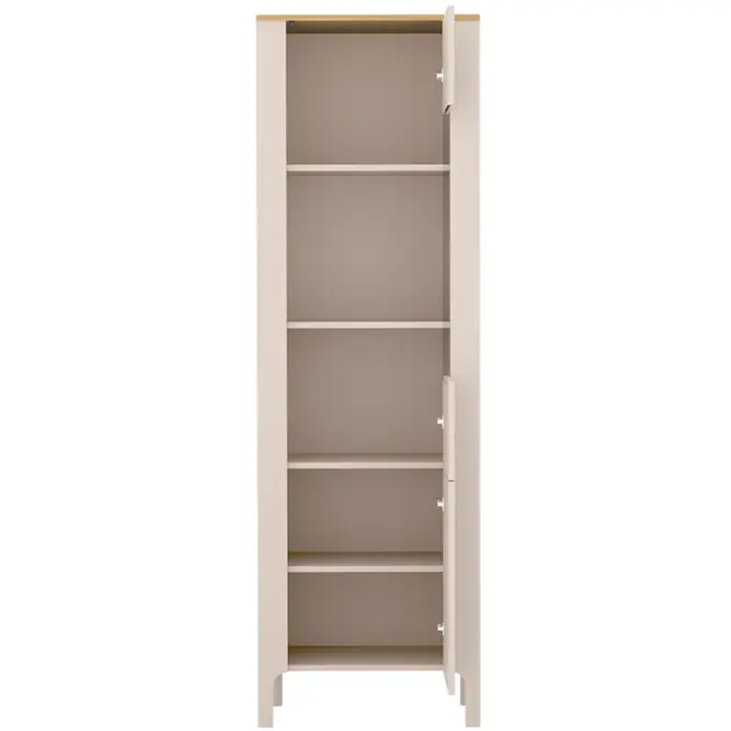 Vitrína Marbella Ma4 59,6cm – Kašmír, Dvojdverový