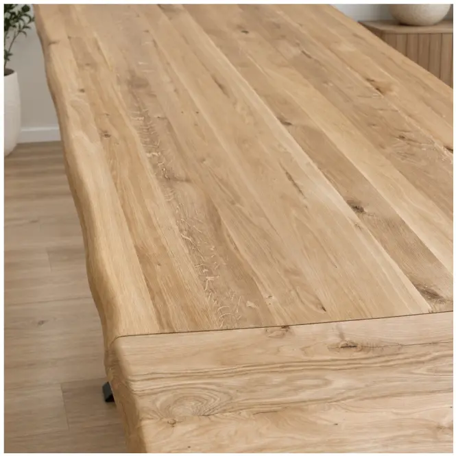 Rozkladací Dubový Stôl St-92 160x95+50 Dub