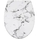 WC doska duroplast Mramor
