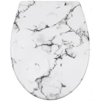 WC doska duroplast Mramor