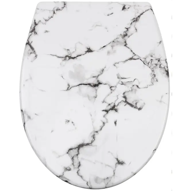WC doska duroplast Mramor