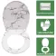 WC doska duroplast Mramor,4