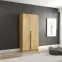 Skriňa Riva 100cm - Craft Zlatý, Dvojdverový,4