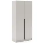 Skriňa Riva 100cm - Kašmír, Dvojdverový