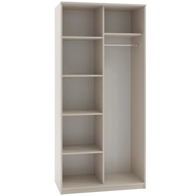 Skriňa Riva 100cm - Dub Catania, Dvojdverový,3