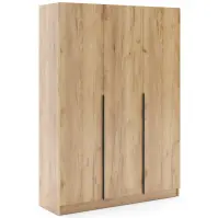 Skriňa Riva 150cm - Craft Zlatý, Trojdverový