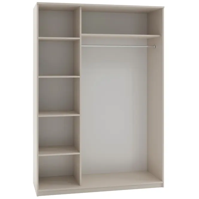 Skriňa Riva 150cm - Craft Zlatý, Trojdverový,2