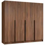 Skriňa Riva 200cm - Dub Catania, Štvordverový