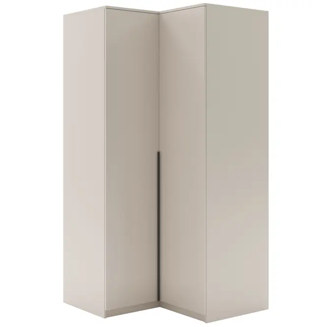 Skriňa Naroża Riva 100cm Kašmír, Dvojdverový