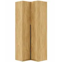 Skriňa Naroża Riva 100cm Craft Zlatý, Dvojdverový