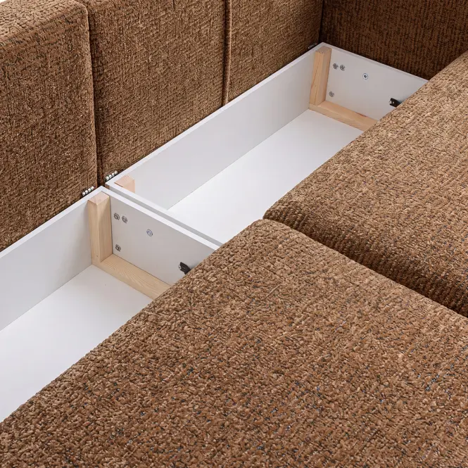 Pohovka Laura Bella 70 hnedá,4