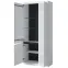 Vitrína 3D Turino Neo Turv01 U035 Biely Alpin/Sz.Grafit Pvc/,4