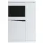 Vitrína Nízka 3D Turino Neo Turv02 U035 Biely Alpin/Sz.Grafit Pvc/