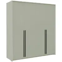 Skriňa Genua D-Lux 205cm – Eucalyptus, Štvordverový