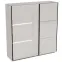 Skriňa Tokyo 200cm – Cashmere, Led, Dvojdverový