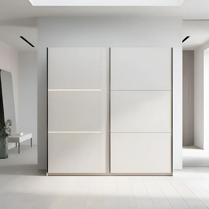 Skriňa Tokyo 200cm – Cashmere, Led, Dvojdverový,5