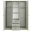 Skriňa Siena D3 Lux 149cm So Zrkadlom – Eucalyptus, Trojdverový, Zásuvky,4