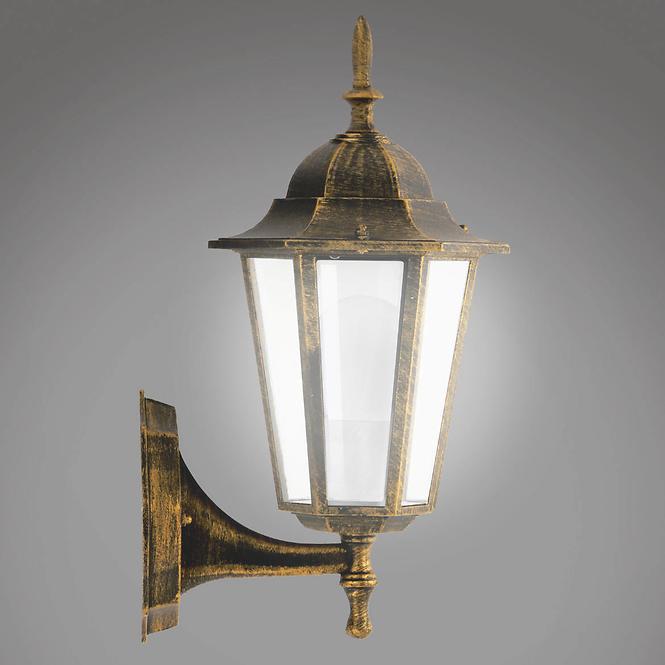 Nastenná záhradná lampa Liguria 1047IP patina KG1