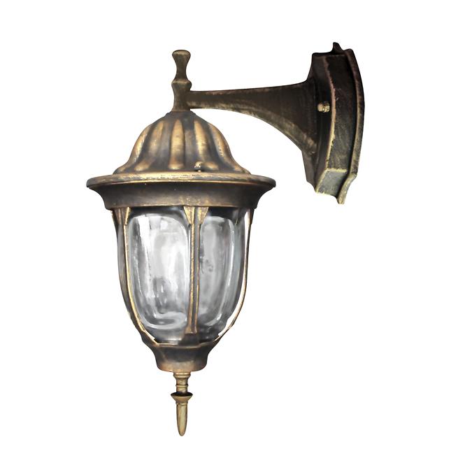 Nastenná záhradná lampa Florencia ALU3118DP patina KD1