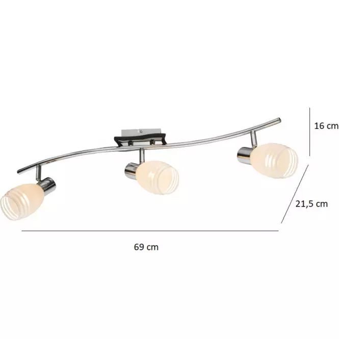 Luster Venge 541010-3 LS3 chróm