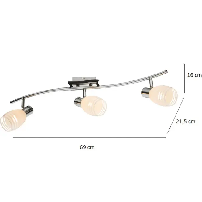 Luster Venge 541010-3 LS3 chróm,3