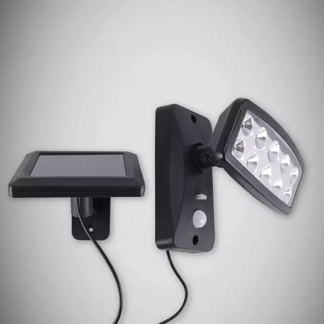 Solárna lampa s pohybovým senzorom  Solario LED 2W 6500K